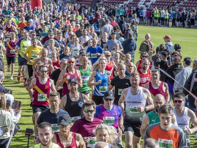 Runners taking part in the 2022 event.