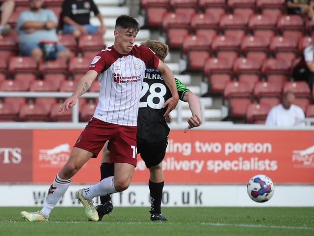 Cobblers' better moments in the first-half came when he drove from deep areas but he seldom found a team-mate. Marked out of the game after the break... 5.5