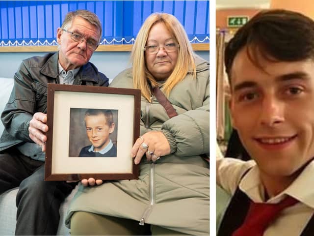 Ian and Caroline Fox are still seeking answers, five years after their boy Shane Fox was killed in Wellingborough. Images: Supplied by Northamptonshire Police