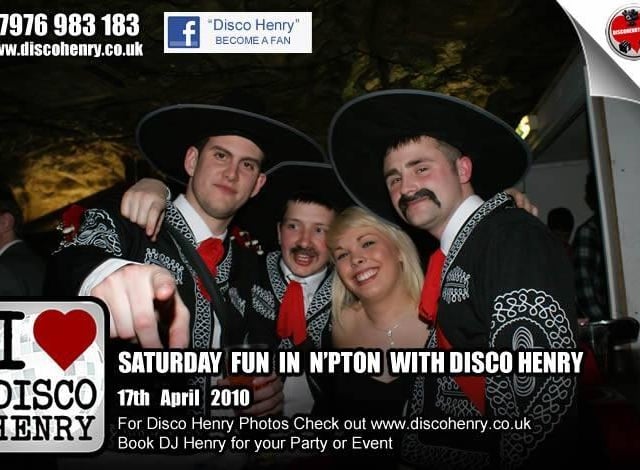 Nostalgic pictures from a night out at NB's