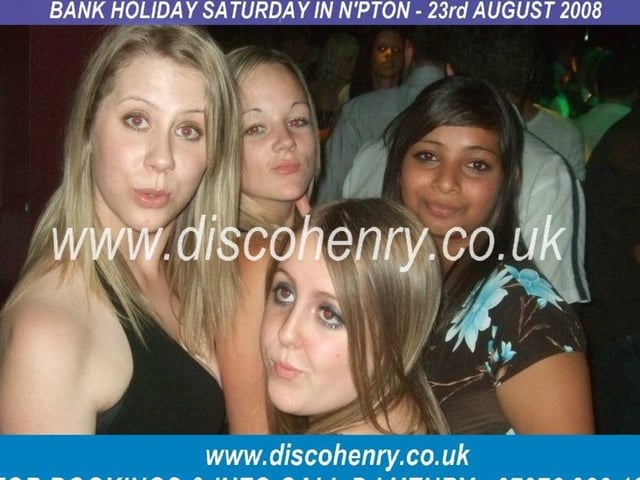 Nostalgic photos from a night out in town 17 years ago