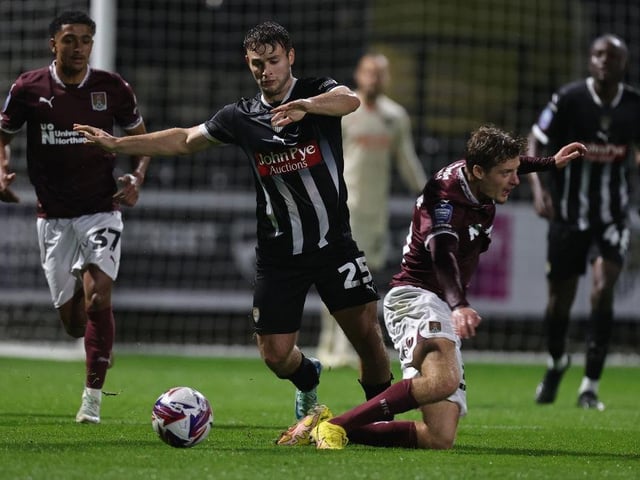 Dictated proceedings in midfield, particularly during the opening 25 minutes when Cobblers dominated. Popped passes into the front men and broke into the penalty box, twice shooting wide when well placed... 7