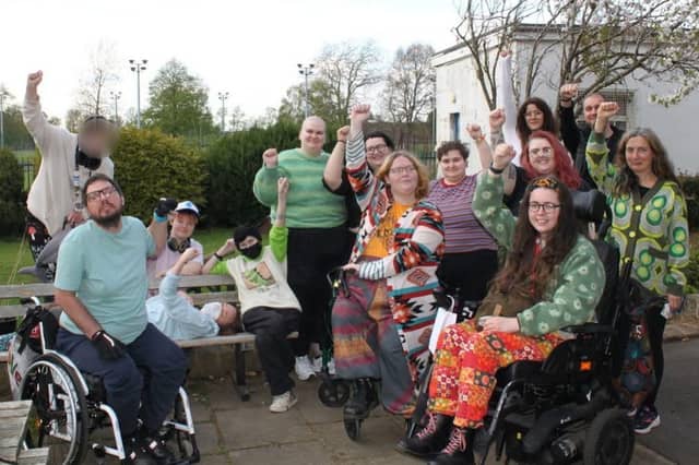 Disabled campaigners from across Northamptonshire fighting back against welfare cuts