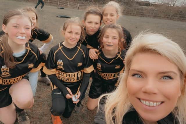 Steph Smith helped to establish Northampton Casuals first Under 12 Girls Team