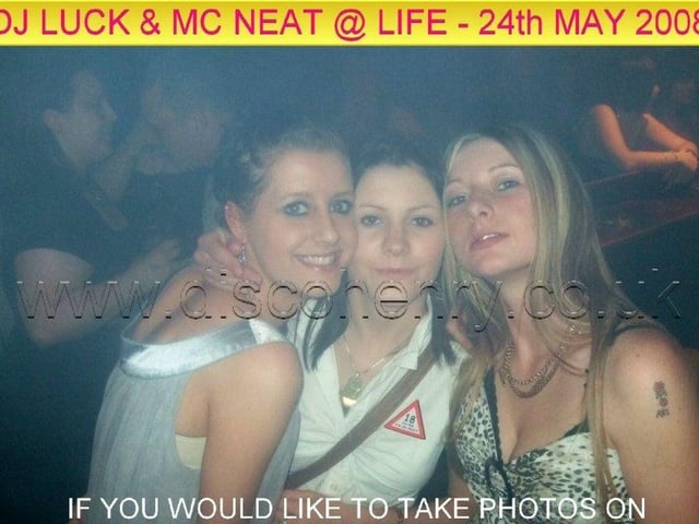 Nostalgic pictures from a DJ Luck gig in Northampton