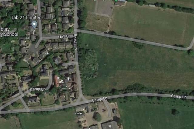 Plans have been submitted to build 58 properties, 66 percent of which earmarked as affordable, on a field next to Camp Lane and Beech Lane in Kislingbury