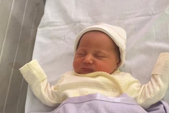 Ivy-Rose Evelyn born at 11.41pm on July 14 at Northampton General Hospital, weighing 6lbs 8oz.
