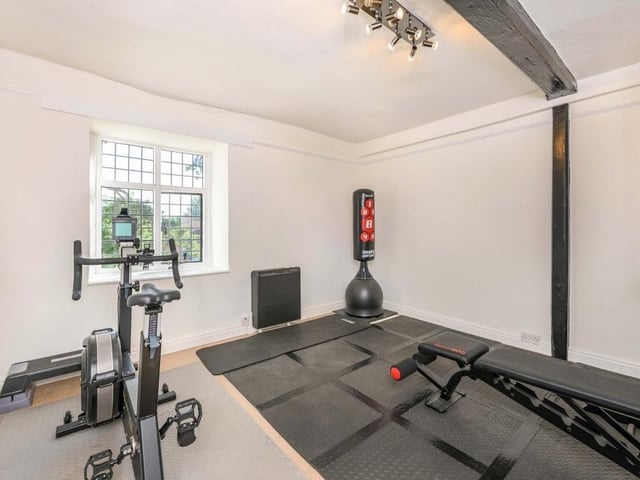 This traditional home is one of the most expensive on the market in the county right now.