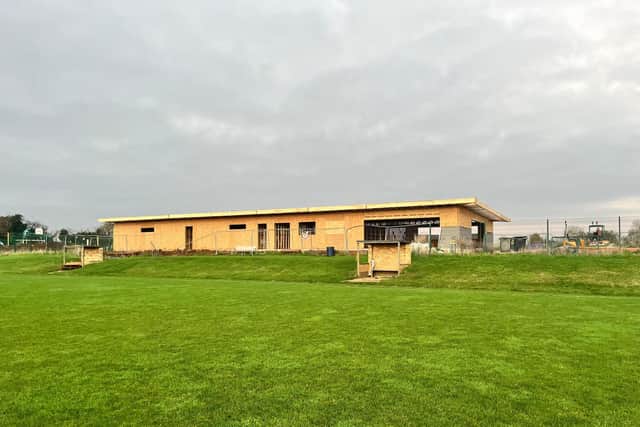 Blisworth FC Clubhouse rebuild