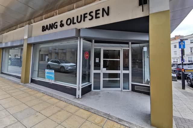 Bang and Olufsen in Derngate has closed down