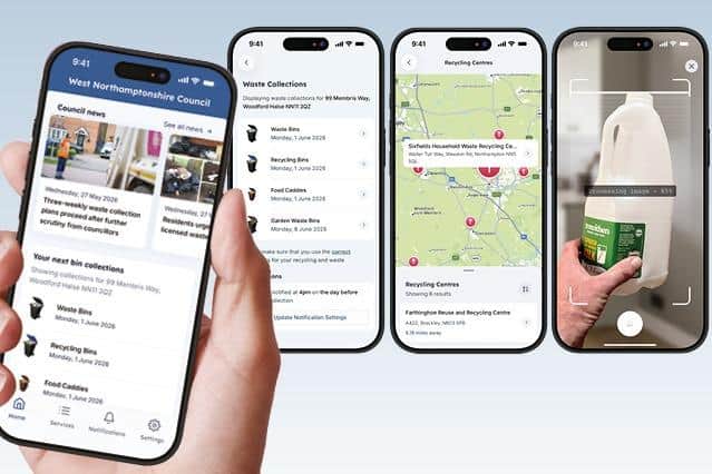 West Northamptonshire Council has revamped its mobile app with a redesigned layout
