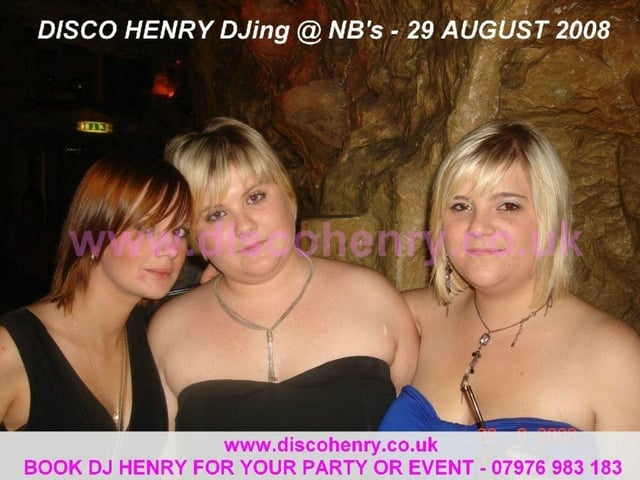 Nostalgic pictures from a night out in town