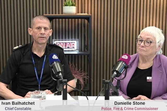 Northamptonshire Police Chief Constable Ivan Balhatchet sat down with Police, Fire and Crime Commissioner Danielle Stone in a live Q&A earlier this month.