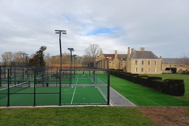 Courts are set within the grounds of Grendon Hall