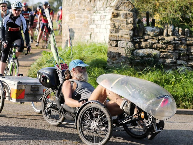 2014 - Cycle for Cynthia event at Lamport Hall to raise money for Cynthia Spencer Hospice.
