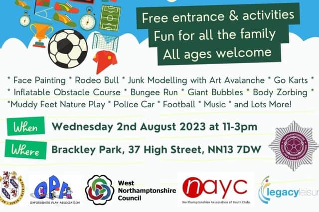 Brackley Play & Activity Day 2023.
