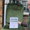 Cllr Ian McCord campaigned against introducing a £42 charge for garden waste collections in 2022 — now he's fighting a West Northamptonshire Council increase to £55 from April