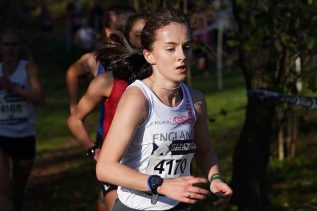 Alice Bates in action for England at Milton Keynes on Saturday