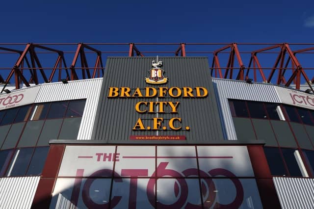 Valley Parade, home of Bradford City