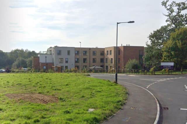 The site sits next to Astley Hall Care Home. Credit: Google