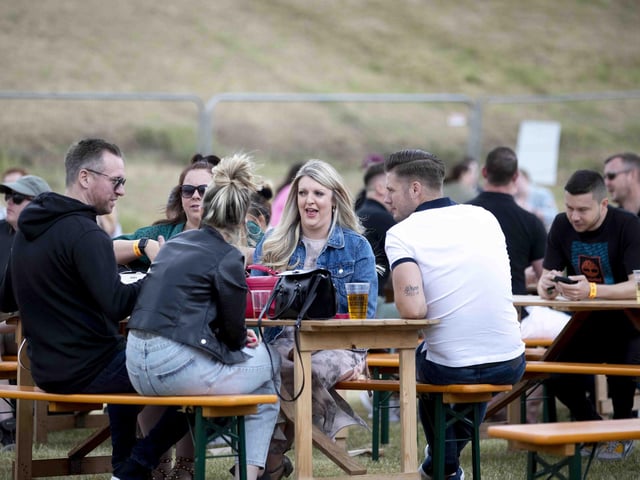 The Northampton Sausage and Cider Festival at Sixfields Stadium on Saturday, June 25 2022.