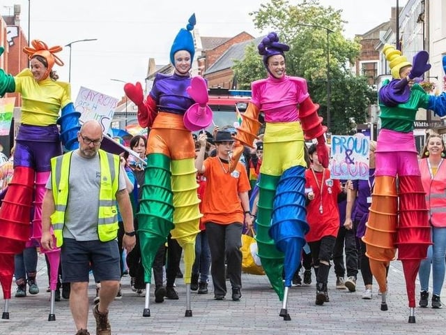 Scenes from Northampton Pride 2021 — Pride Month kicks off on Wednesday (June 1) with the big event set for the Market Square on Sunday, June 26