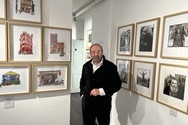 Barry Roberts, who has been a photographer since 1965, has displayed a collection of his personal photographs at the heart of the Cultural Quarter. This will remain until at least the end of March.
