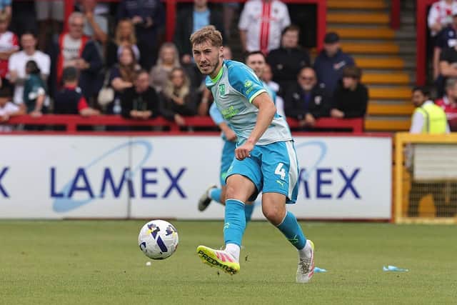 Dean Campbell is the only Cobblers outfield player to have played every minute in the league so far. Picture: Pete Norton