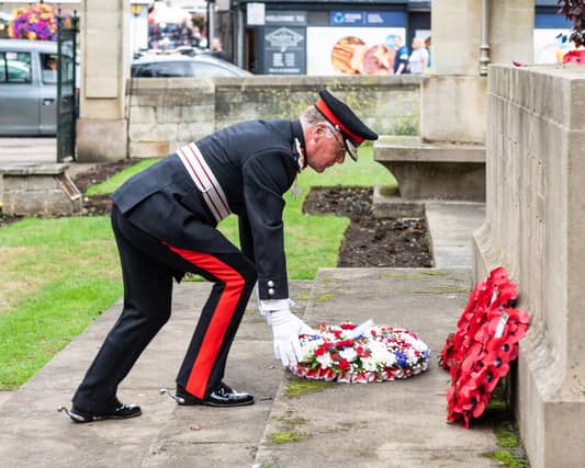 Northamptonshire civic leaders laid wreaths outside All Saints Church on Saturday (September 10) as a way to pay their respects to Her Majesty The Queen.