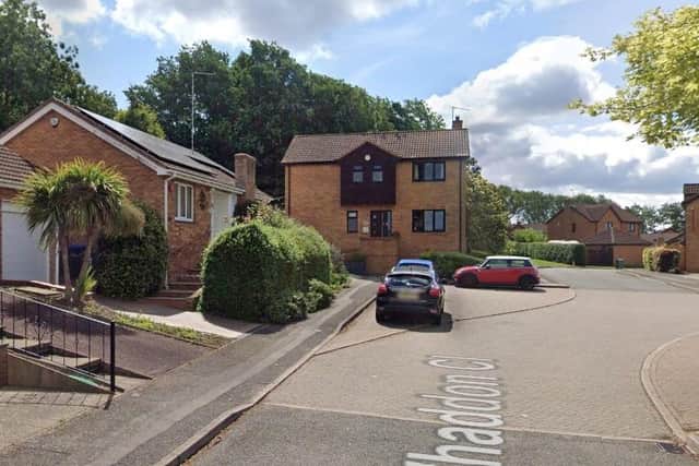 Dozens of residents have objected to plans for a children’s home at 3 Whaddon Close (left).