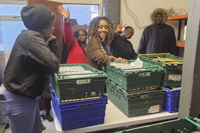 A new community food larder has opened in Northampton.