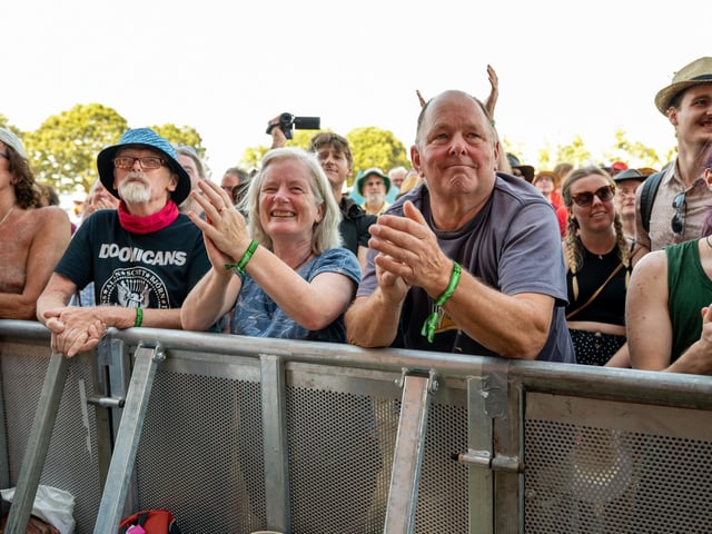 Fans at Cropredy Convention, Thursday, August 11, 2022. Photo by David Jackson.