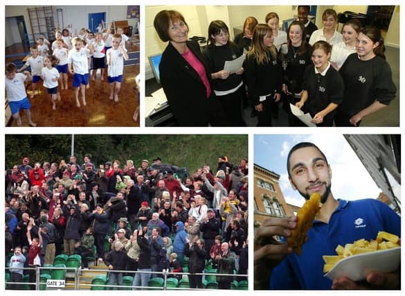 Some of the photographs from the archives of the Chronicle & Echo
