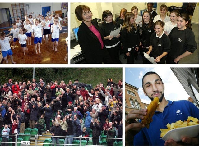 Some of the photographs from the archives of the Chronicle & Echo