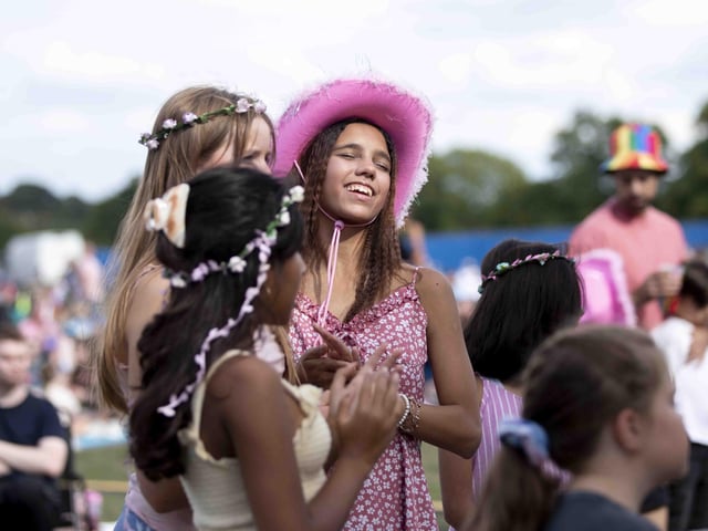Families enjoyed music, activities, food and more at the three day event in Abington Park.