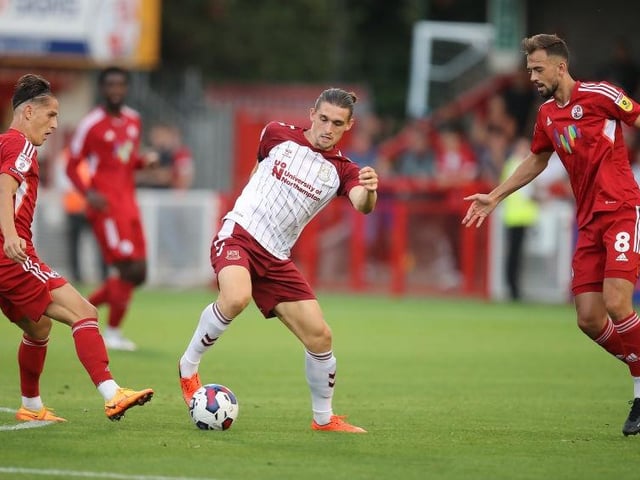 His guile and quality on the ball was a big reason for Town's first-half dominance, and he joined attacks too, sending one decent chance over. Squeezed out of the contest as the tide turned after half-time before being replaced. A midfield three of him, Leonard and McWilliams looked good on paper and for 45 minutes it was highly effective on the pitch... 7.5