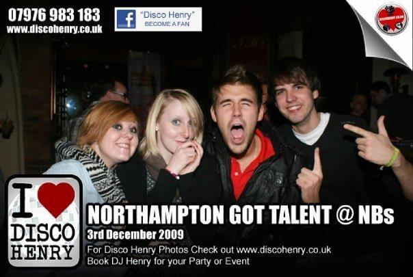 Nostalgic pictures from a night out at NB's in December 2009