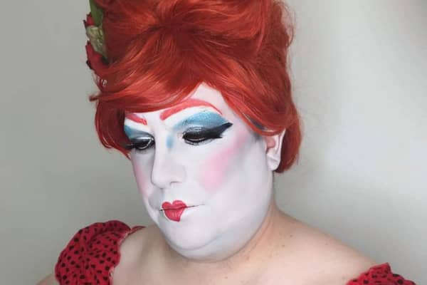 The idea for the drag calendar fundraiser came about when one of the dads went to assist a family friend with a makeup assessment at Northampton College (pictured), and Paul realised this would be a great way to “show the group in a different light”.