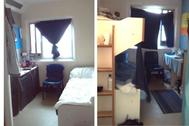 Single occupancy cells have been converted to two-man accommodation at HMP Five Wells/HMIPrisons