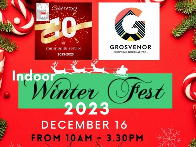 Charity IMPACT-NOW is hosting a Winter Fest at the Grosvenor Shopping Centre on Saturday 16 December from 10.30am until 3pm. Join them for lots of fun, including a raffle, Santa's workshop, karaoke, name a bear, crafts, a bake sale, games and a variety of stalls.
