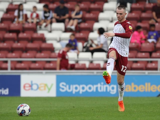 Brought guile to complement McWilliams' graft in another tidy display. His willingness to go searching for the ball and keep possession ticking over was a big factor in Cobblers turning the tide and taking control of the contest. Nice pass into Koiki in the build-up to the second goal. Made six tackles and interceptions, the most of anyone on the pitch... 7.5