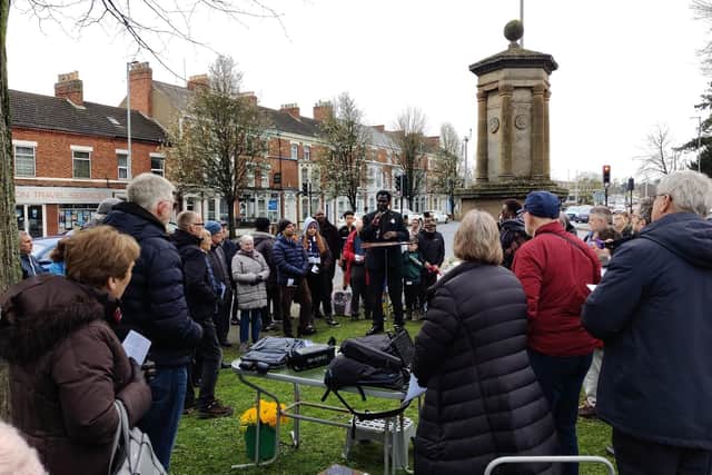 A vigil of prayer was held by a collection of Kingsthorpe churches on March 26, close to where the incident took place.