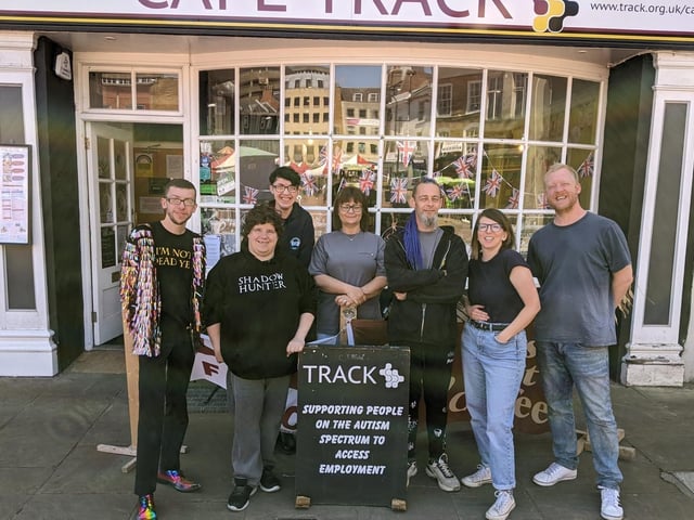 18 Market Square, Northampton NN1 2DL. Open Monday to Friday from 9am to 2pm. For more information, call 07545 354265 or email thomas@track.org.uk.