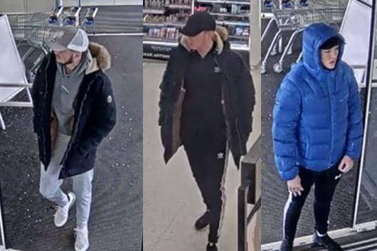The people in the images, or anyone who recognises them, should call Northamptonshire Police on 101.