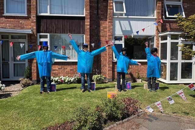 Beatlemania won the 2025 Scarecrow Award at Crick Scarecrow Festival