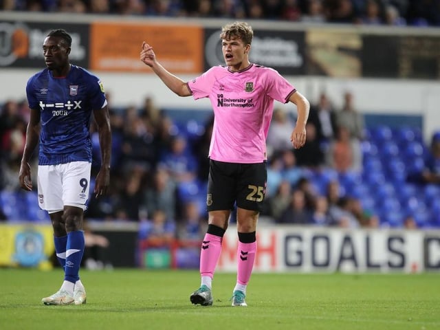 The 16-year-old's late introduction meant the combined age of Town's two centre-backs for the last 15 minutes was 35... N/A