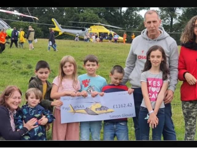 'Miracle Man' Simon Glover has raised thousands for the Air Ambulance service since his horrific accident in 2013