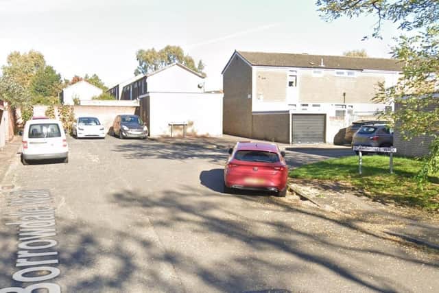 The incident happened in Borrowdale Walk.