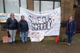 It was announced that Southfield Primary Academy will close its doors in July 2024. Photo shows a parents group campaigning to keep the school open.
Credit: Simon Weaver