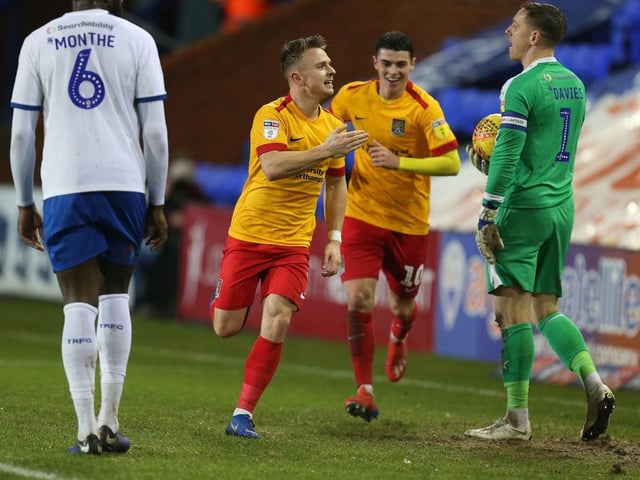 The 2018/19 season was not a particularly memorable one but Hoskins did score a brilliant brace against Tranmere in February. There was much ridicule over the decision to start him up front on his own at Prenton Park but, not for the first time (or the last), Hoskins silenced his critics in style. He also scored a stunner at Oldham on the final day of the season.